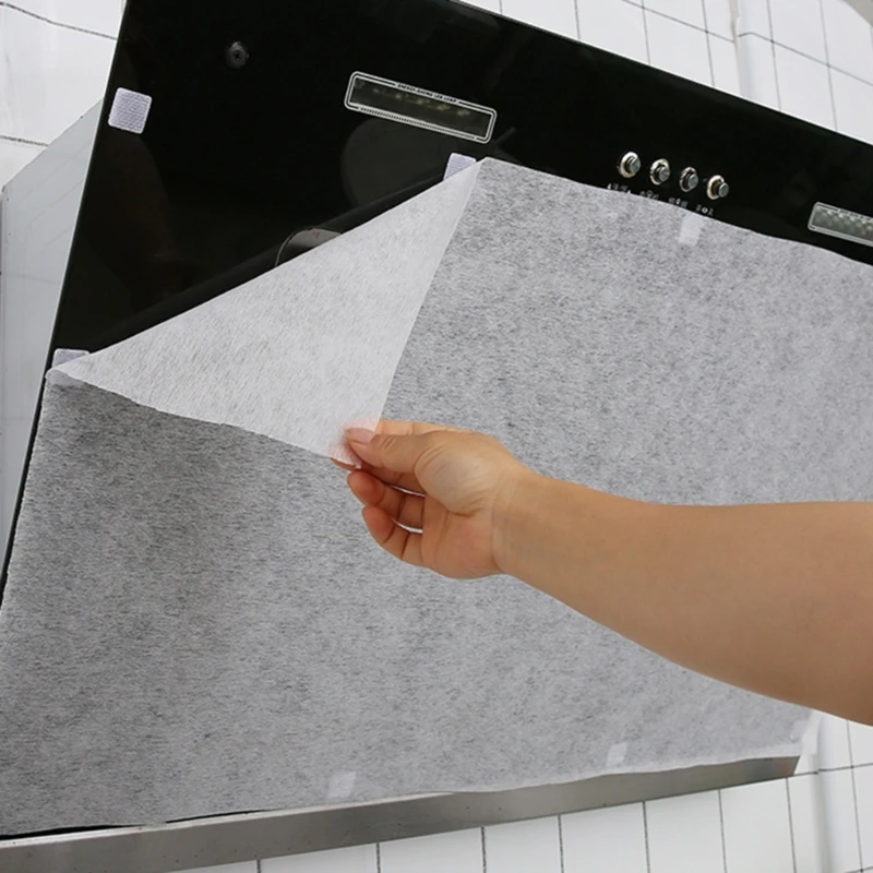 

Disposables Filter Sheets Convenient & Effective Grease Absorbing Papers Simple Installation for Kitchen Ventilation