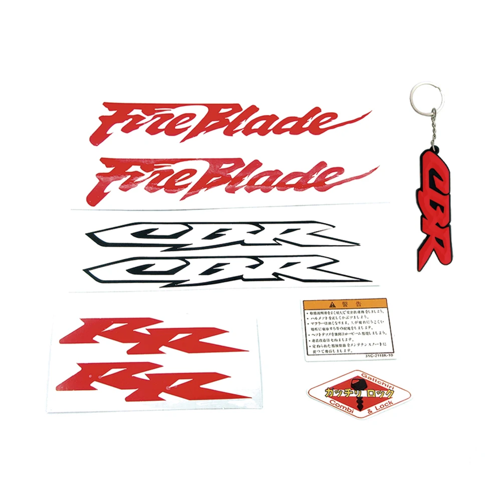Motorcycle Tank Wheel Badge Emblem Stickers For Honda CBR 250RR 600RR 1000RR CBR600 RR CBR1000RR Fireblade CBR Fire Blade Decals