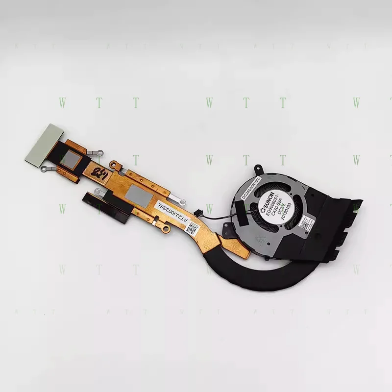 

Оригинальный радиатор охлаждения процессора TT для Dell Latitude 5401, 02H2TG 0WG3PW