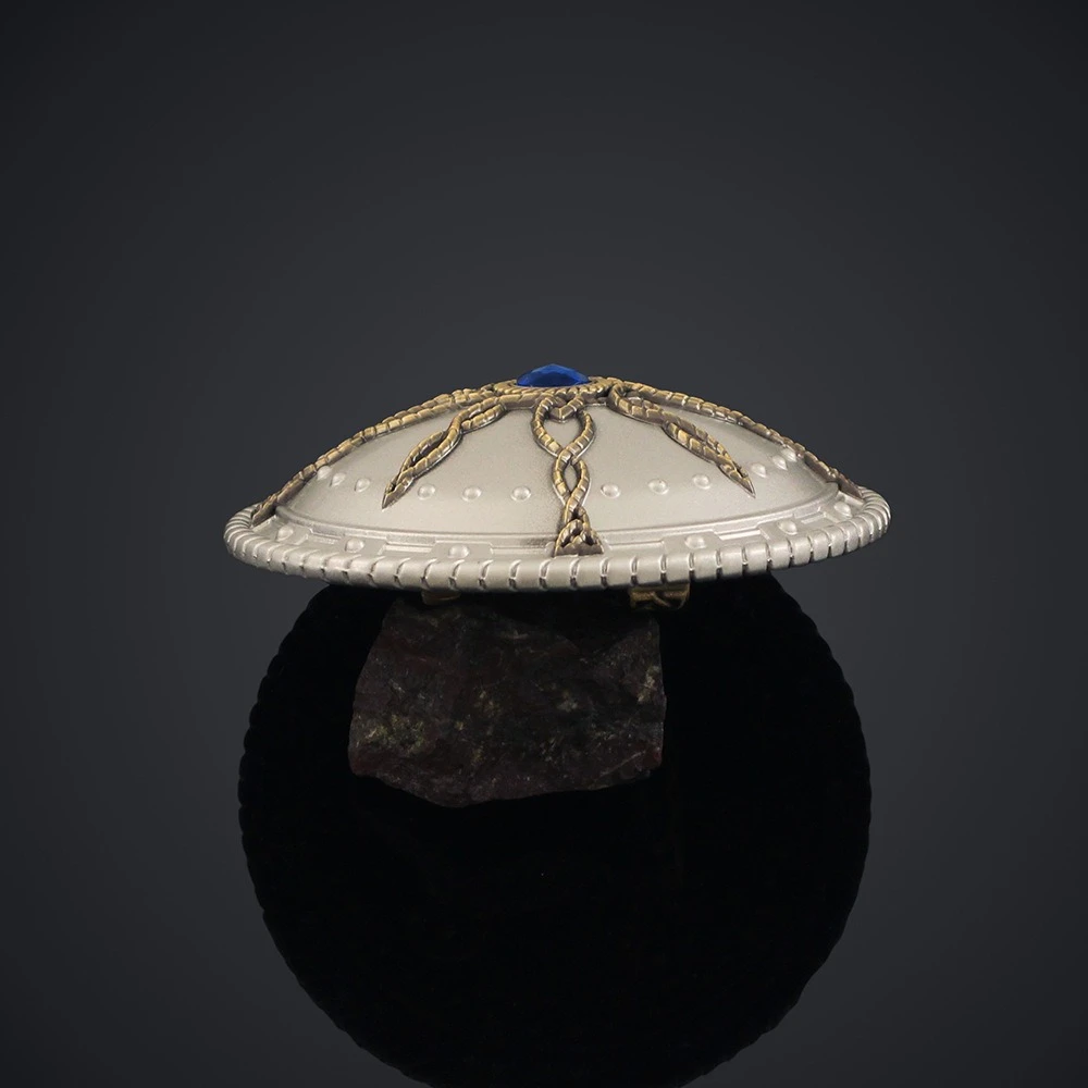 9 cm Diablo 2 Dark Ruler's Great Shield Storm Chaser's Shield Fysieke schadevermindering Schildmodellen Thema Gaming Collectibles