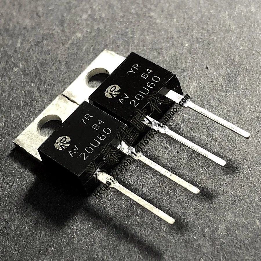 30PCS/20U60 20A/600V TO220-2 Fast Recovery Diode in Stock