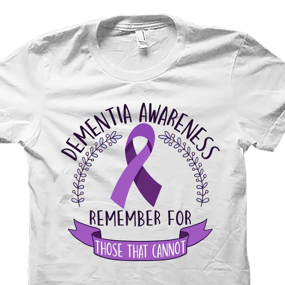 Dementia T Shirt Alzheimers S Alzheimer Os4491