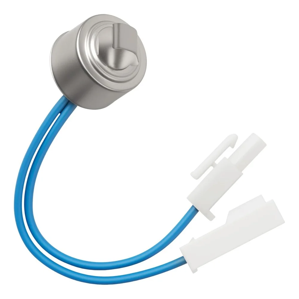 

DIY Refrigerator Repair Defrost Thermostat Plastic Metal Construction Temperature Regulation Easy Installation