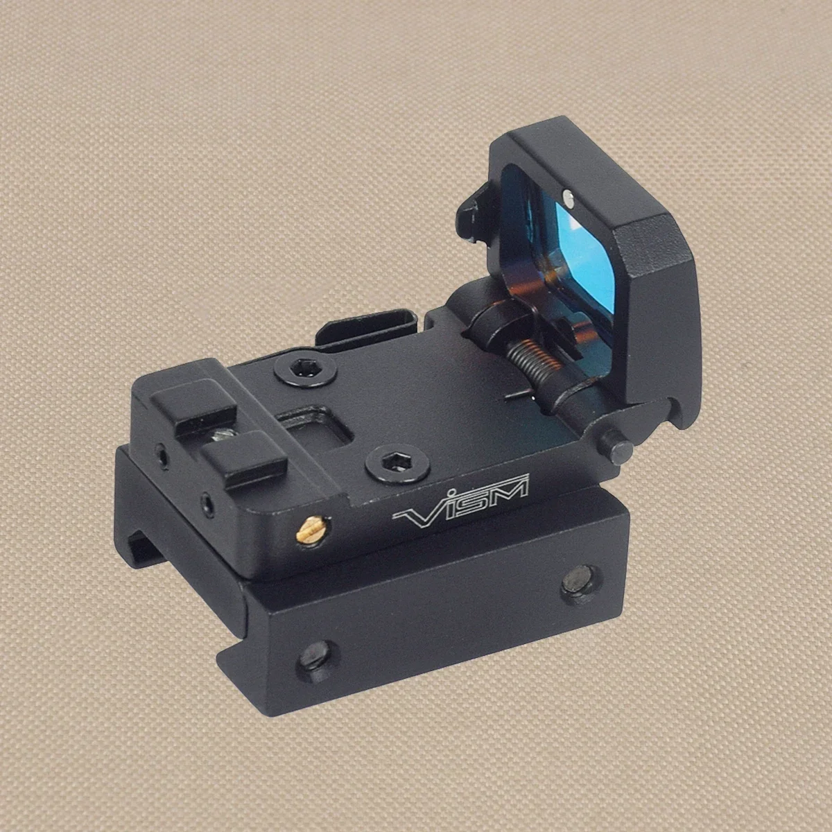 Tactical RMR VISM Flip Up Red Dot Sight Collimator 1913 Mount For Glock 17 Airsoft Weapons Riflescope 20mm Rail Scope