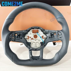 Steering Wheel With Red Stitching And Leather Perforation Suitable For Golf 7 Original High-Quality Steering Wheel GTI