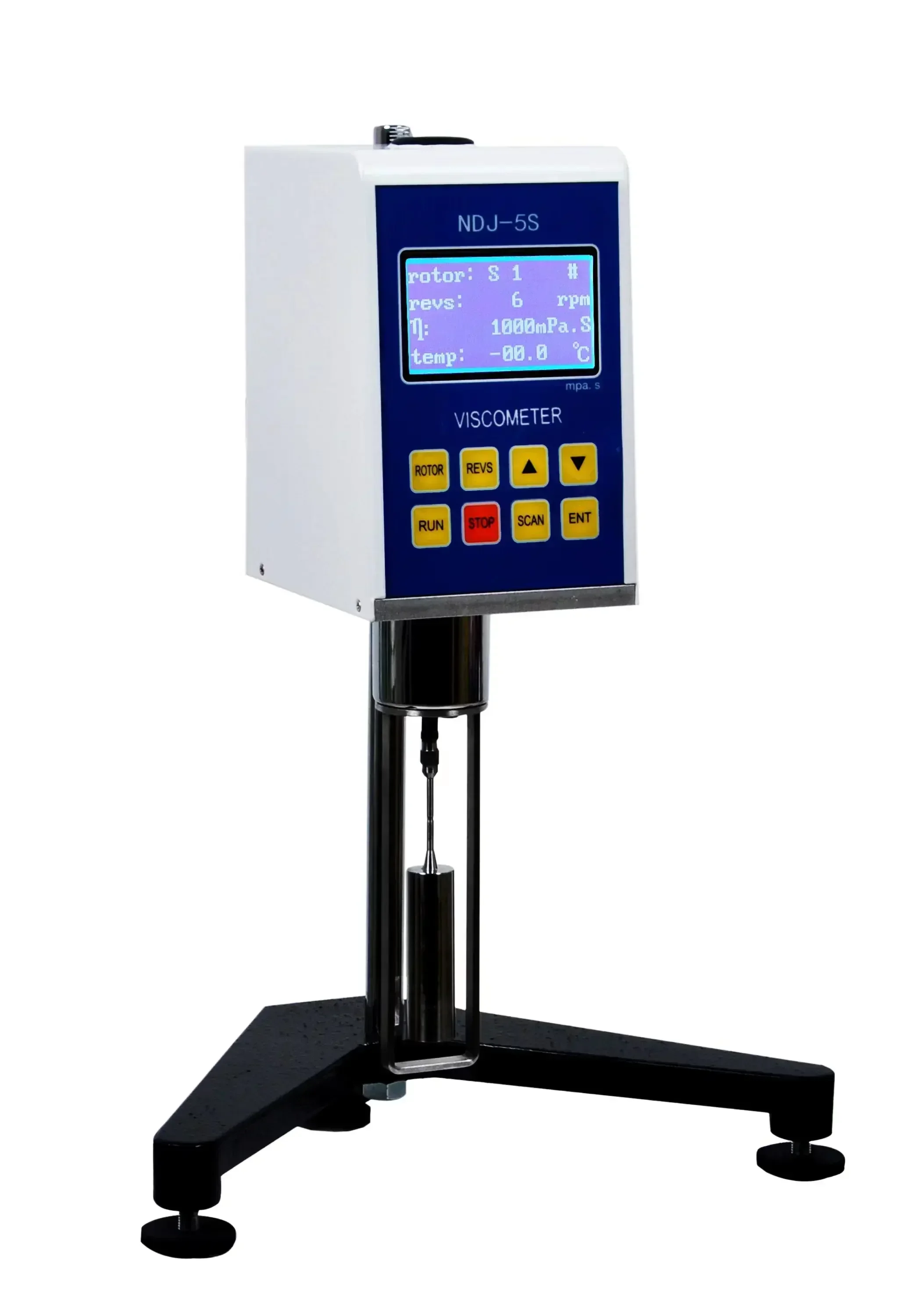 Digital Rotary Viscometer High Precision Paint Viscosity Meter LCD NDJ-5S/NDJ-8S/NDJ-9S