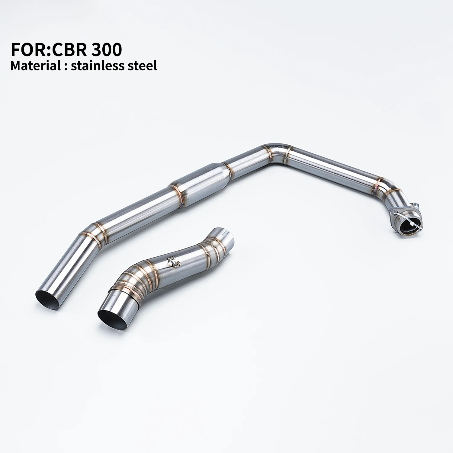 

CB250R CBR300 CB300R CB300F Motorcycle Exhaust Modified Front Middle Link Pipe System