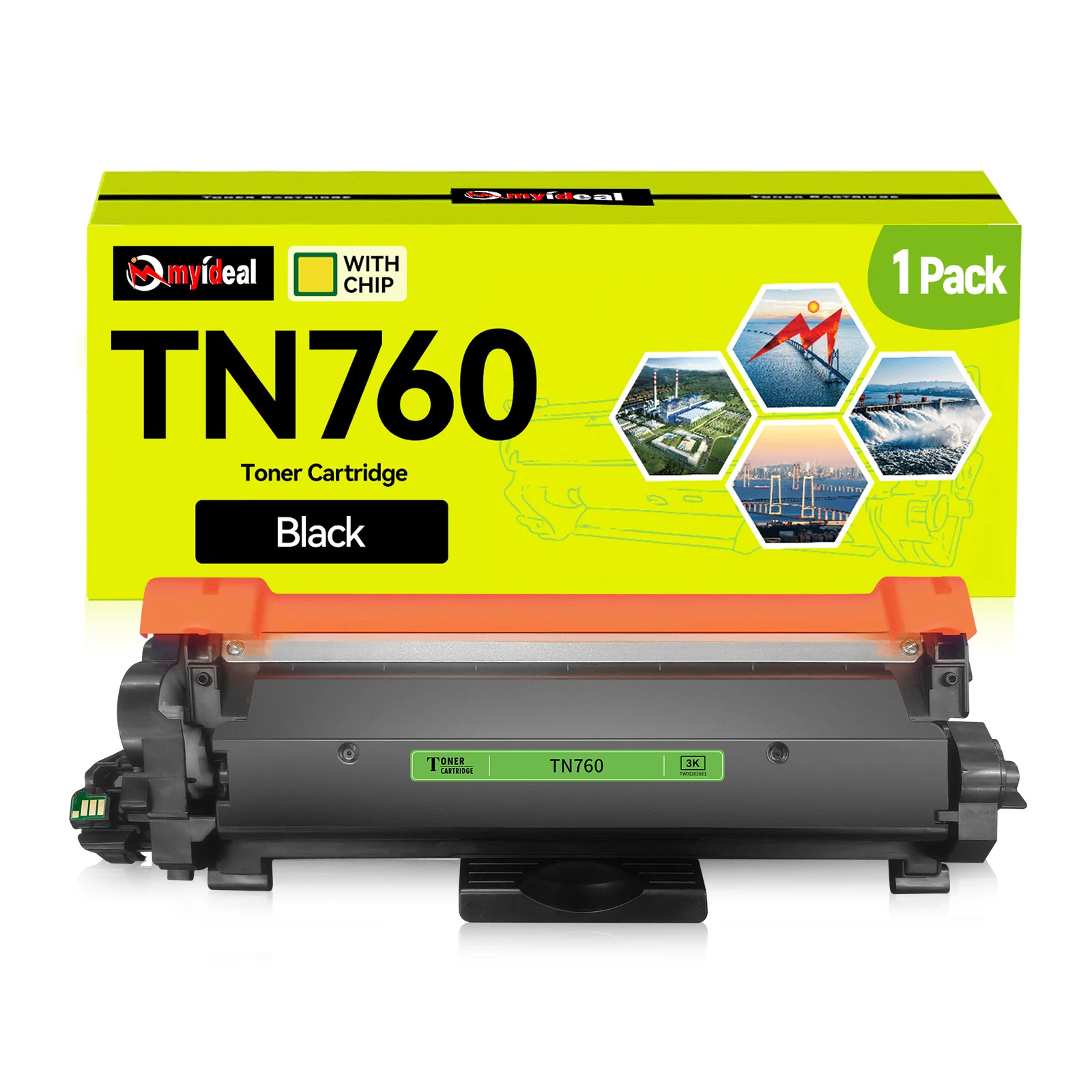 

TN760 TN730 Toner for Brother Compatible with TN 760 TN 730 for MFC-L2710DW HL-L2350DW DCP-L2550DW MFC-L2750DW HL-L2370DW