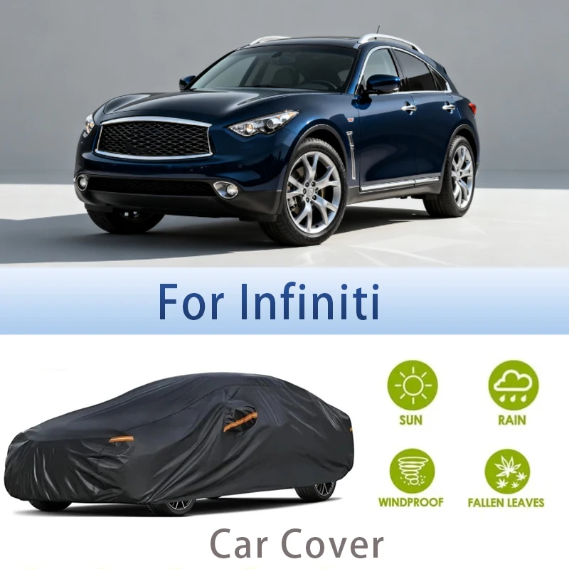

For Infiniti FX Outdoor Protection Full Car Covers Snow Cover Sunshade Waterproof Dustproof Exterior Car accessories