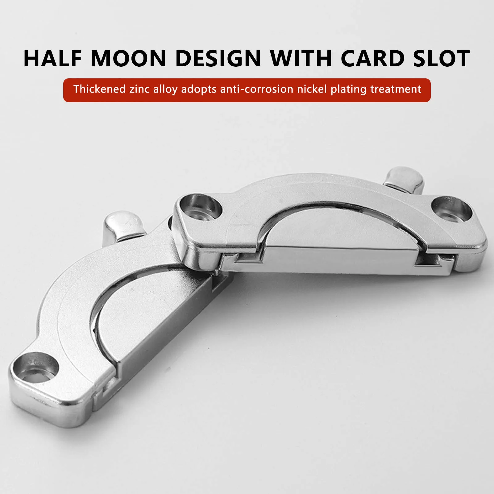 Table Board Fasteners Heavy Duty Table Buckle Connectors for Furniture Splicing Zinc Alloy Flat Wood Joiner Hardware Set