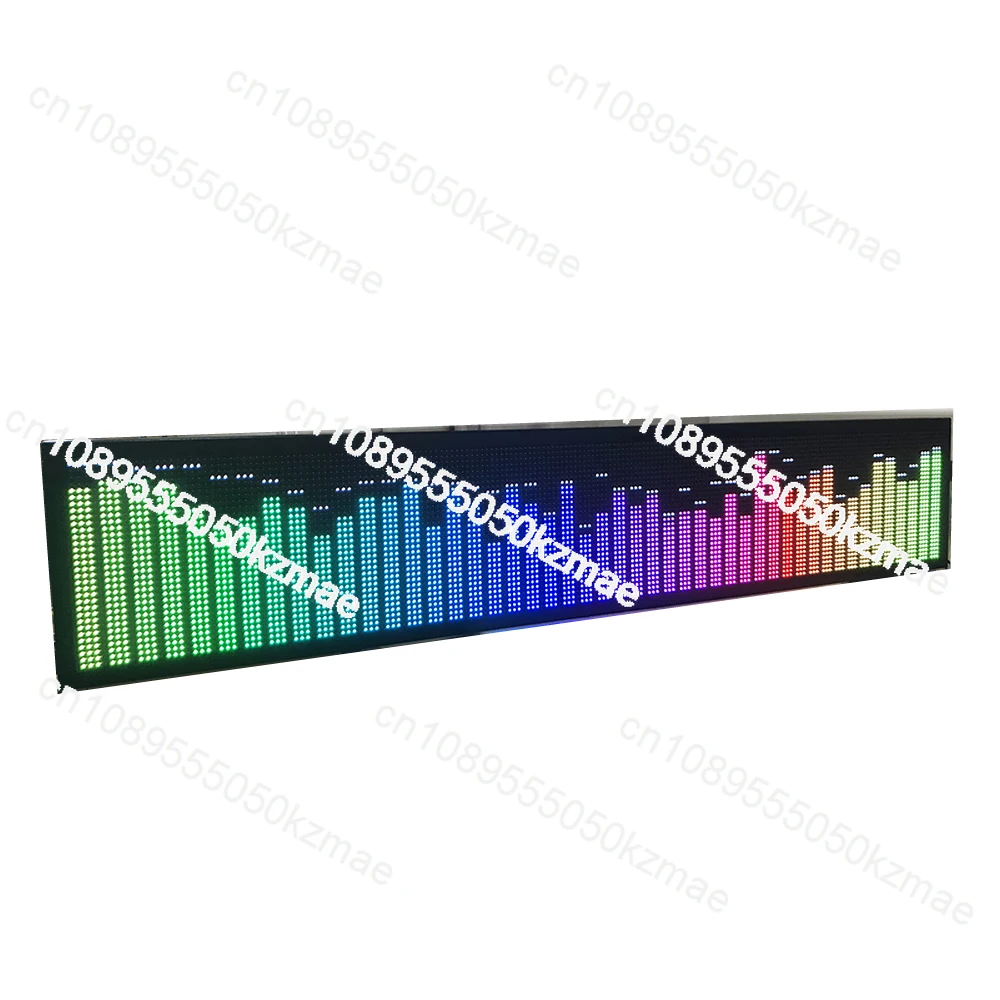 

Professional Full Color Music Spectrum Display Light | RGB Sound Control, 160 Colors, Remote-Control KTV Rhythm Light (Brightnes