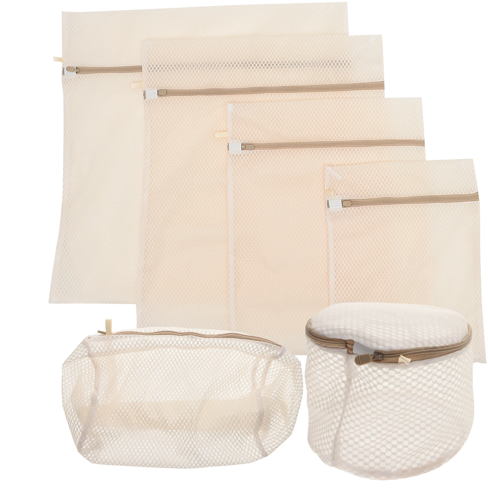 

6 Pcs Laundry Bag Set Net Washing Bags for Washable Mesh Machine Washer Mini Small Delicate