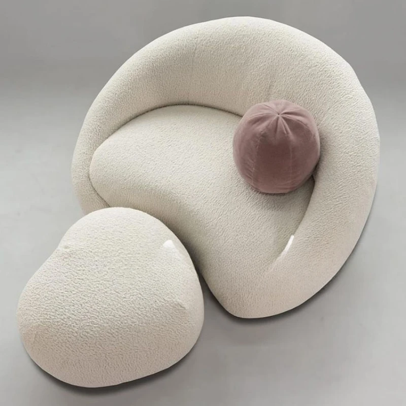 

Creative love sofa, living room, small apartment, lamb's wool, special-shaped leisure , single person, multi-person