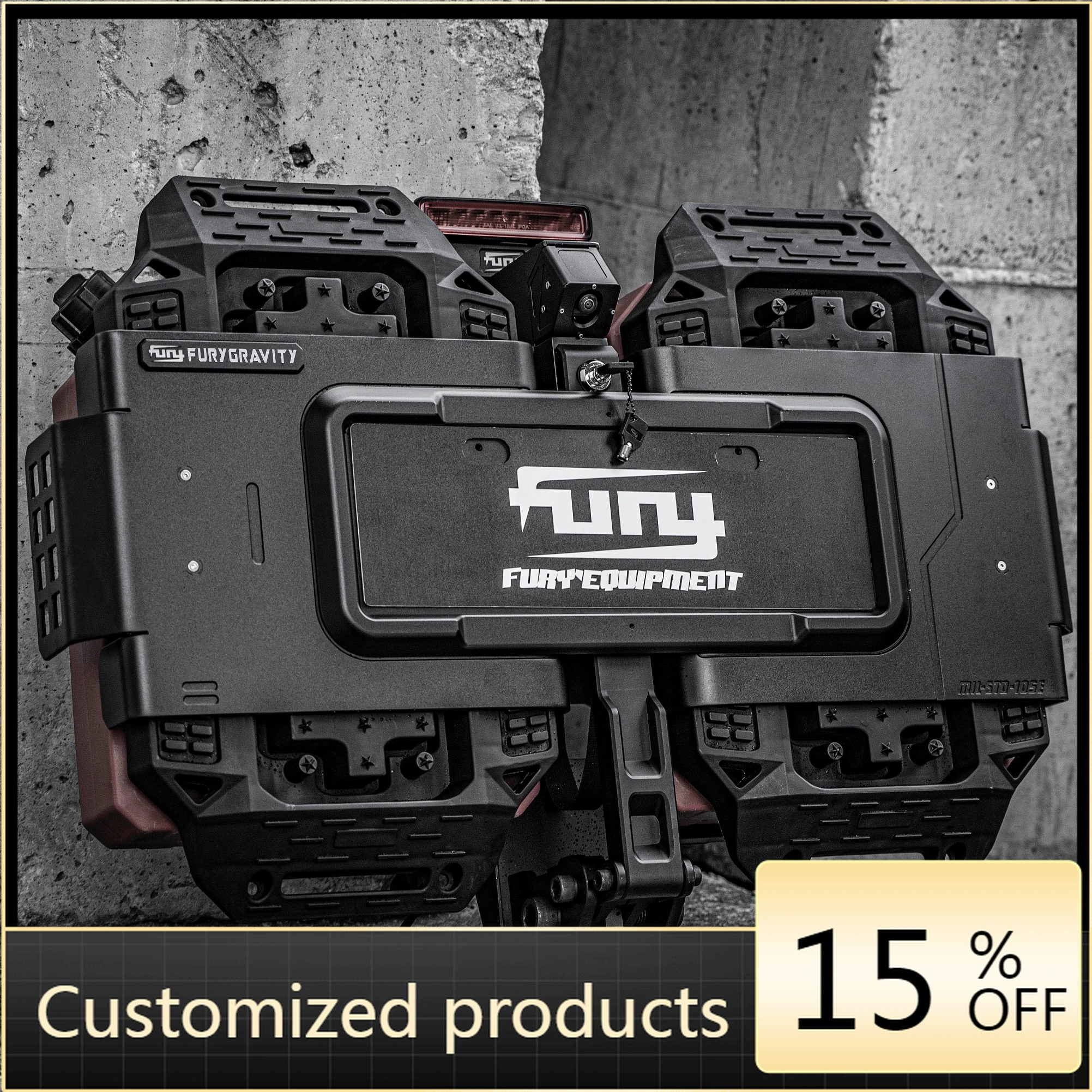 

Профессиональная настройкаFury 2007-2017 оборудование задней двери с держателем номерного знака для Wrangler JK