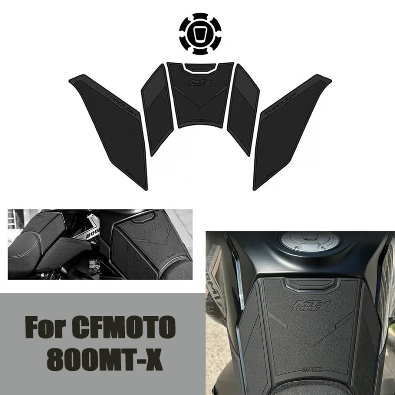 

For CFMOTO 800MTX 800 MTX 800 MT-X 800 Anti-Scratch Rubber Oil Tank Protection Stickers Tank Pad Side Protection New