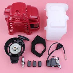 Top Cylinder Engine Cover Shroud Recoil Starter For Honda GX25 GX 25 Small Engine Ignition Coil Fuel Tank Mounting Air Filter