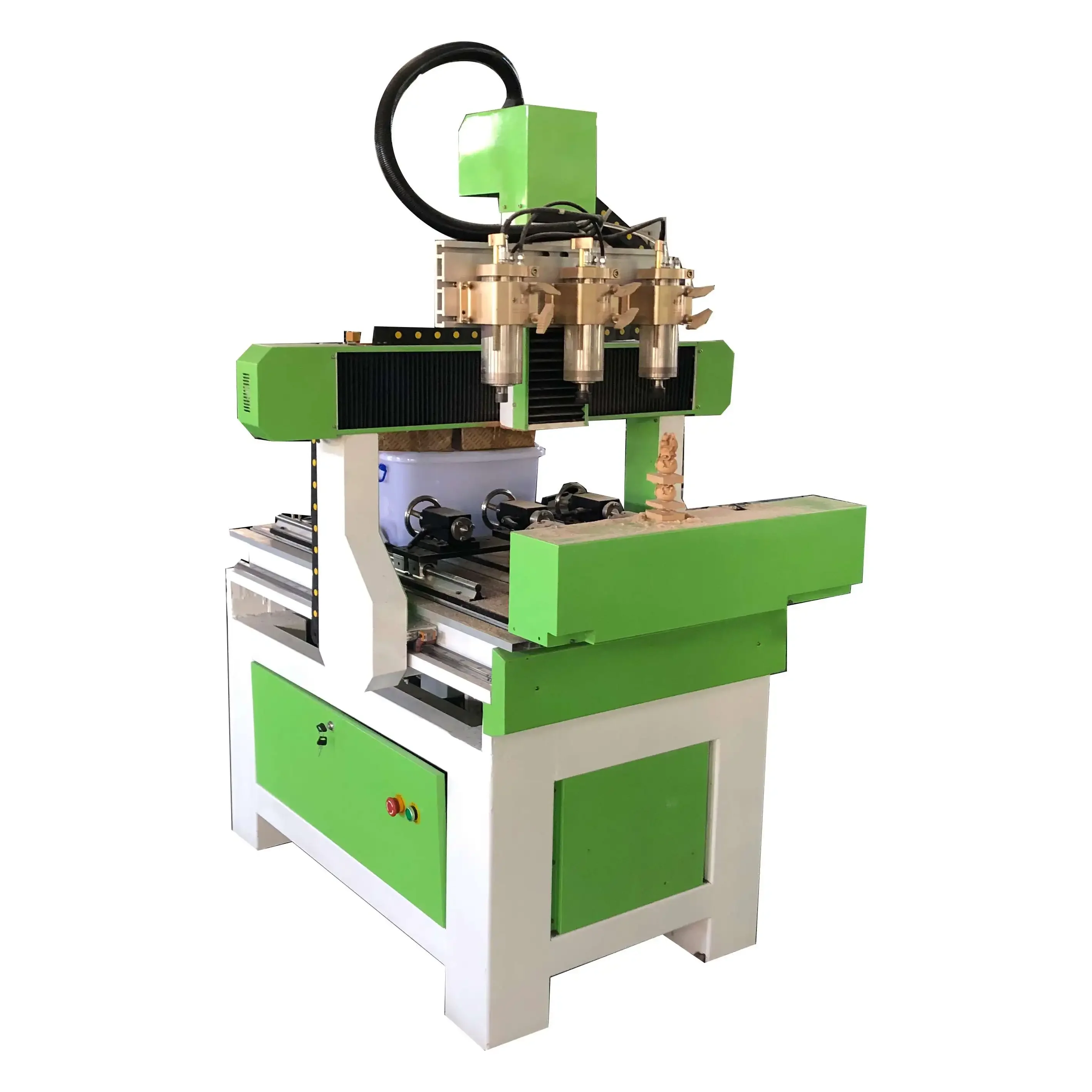 Factory Directly 3D CNC Router Woodworking Mini Soft Metal Engraving Machine