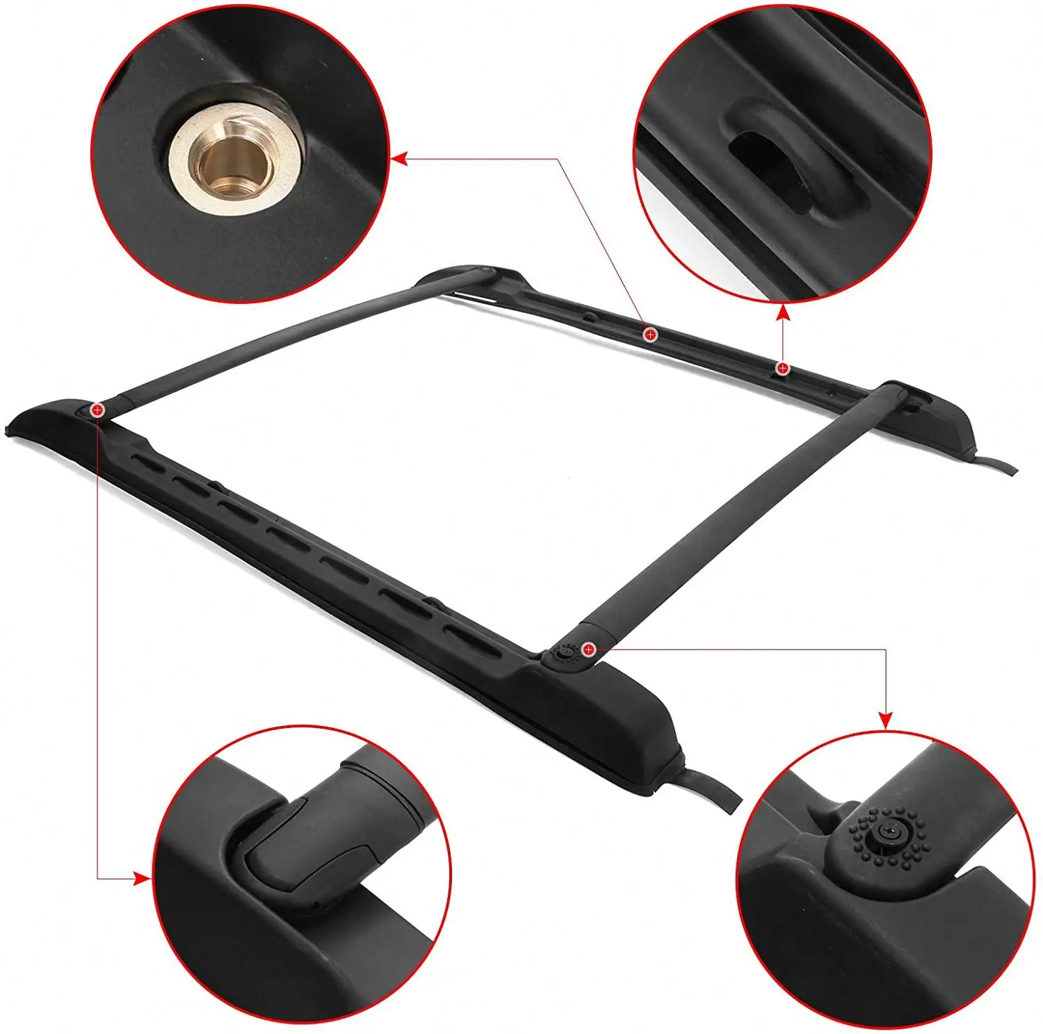 

STLFSpedking 2005-2022 Roof Rack Luggage for Toyotas Tacoma Roof Rack