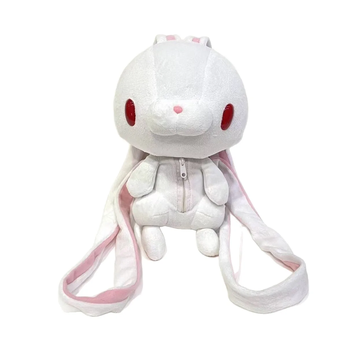 Gloomy Bear With Red Eye Rabbit Plush Backpack Cute And Creepy Kawaii Doll Rucksack Unique Animal Daypack For Women Unusua - view 3