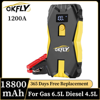 12V Power Bank 2000A/800A Car Battery Jump Starter Portable Charger Car Booster Auto Starting Device Emergency Starter