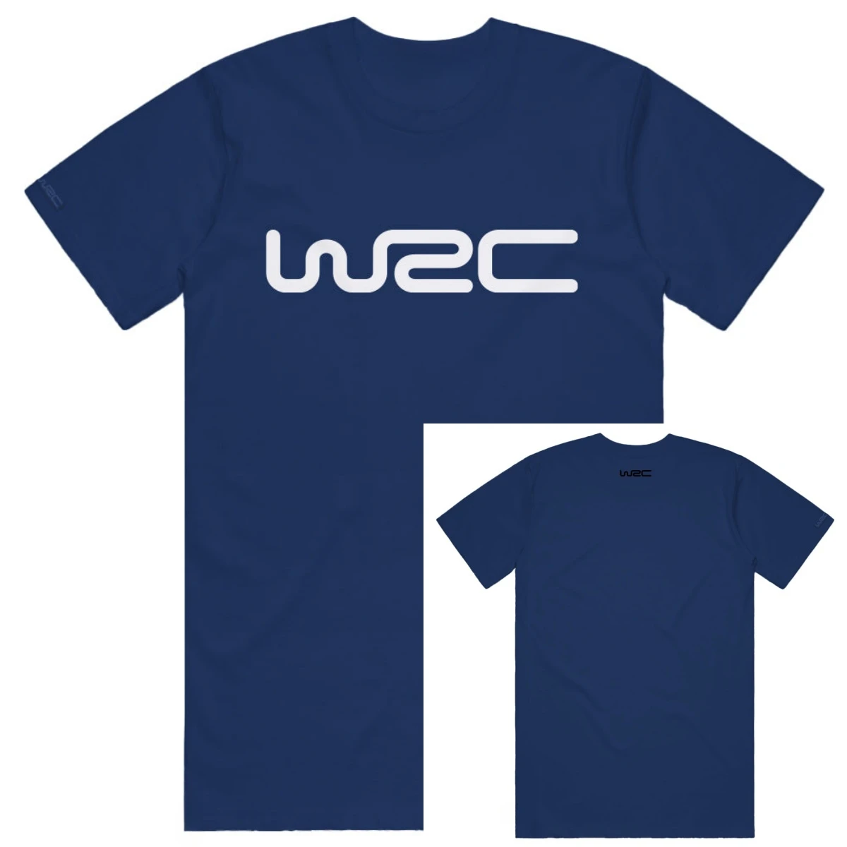 WRC Navy Rally Race Car Motorsport Graphic T-Shirt Cotton Men Women Streetwear Tee