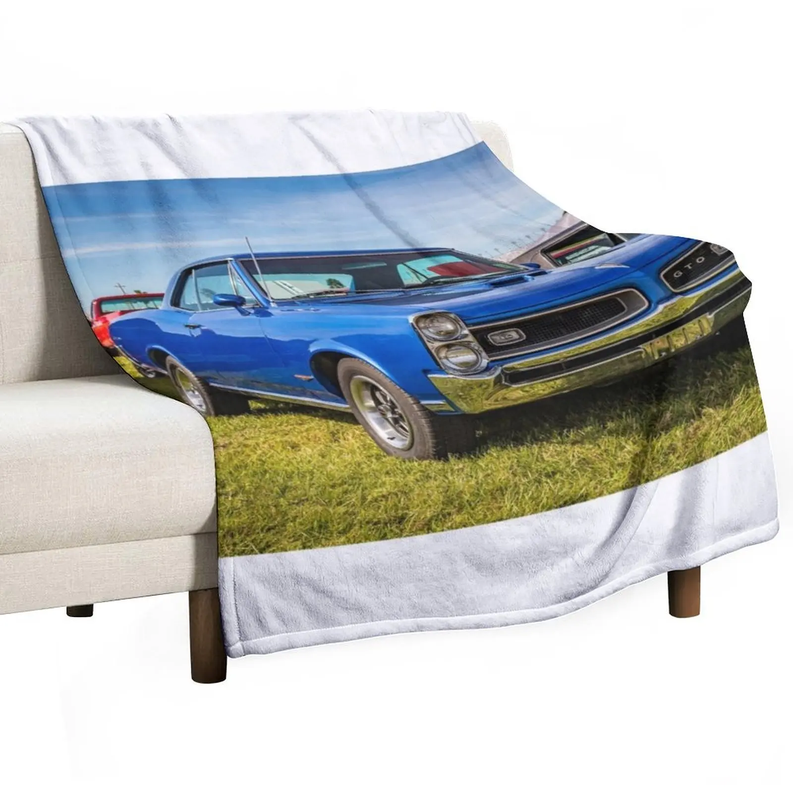 

1967 Pontiac GTO Hardtop Coupe Throw Blanket Thermals For Travel halloween Weighted Hairy Blankets