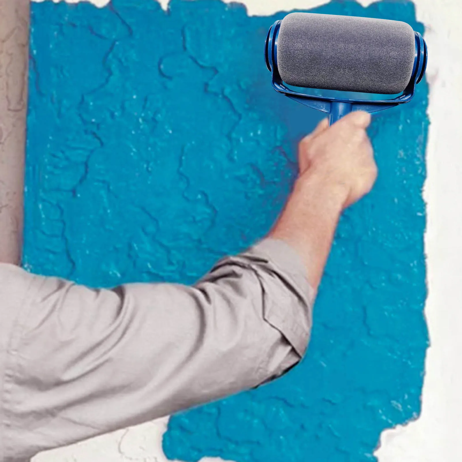 

Professional Sponge Paint Rollers Brush Effectively Save Time Quickly Decorate Runner Tool Transform Your Room in Just Minutes