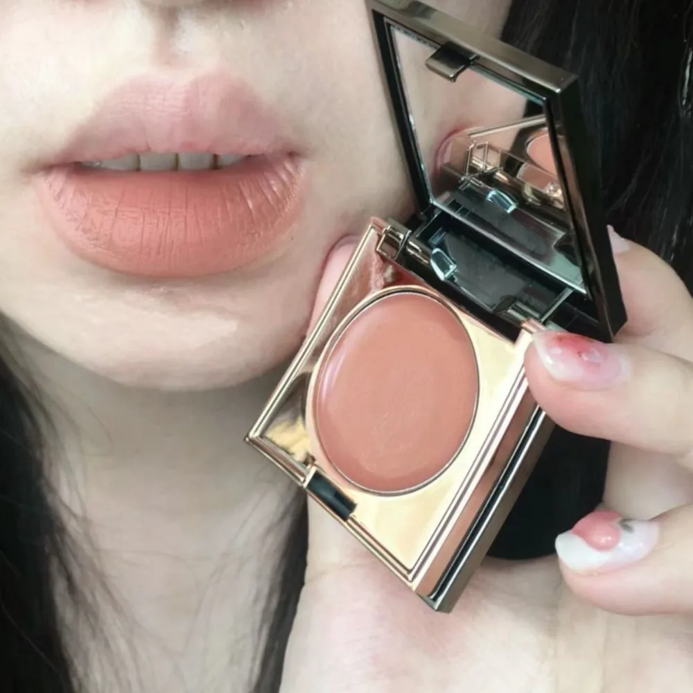 Sunscreen Monochrome Blush Long-lasting Easy Color Rouge Silky Lip And Cheek Blush Cream Cream Matte Contour Makeup