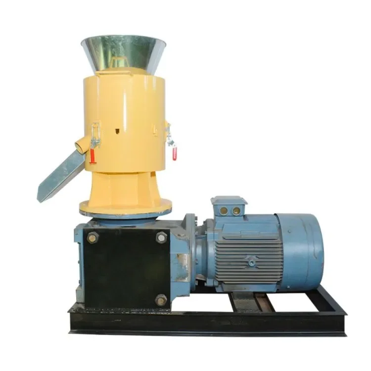 

Flat die wood pelletizer manufacturer biomass pellet machine sawduststraw fuel wood pellet