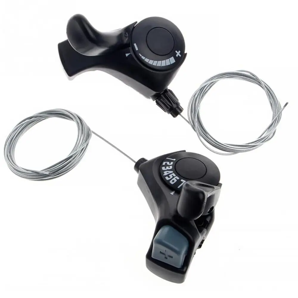 3/7/21Speed SL-TX30 Cycling MTB Mountain Bike Thumb Gear Shift Lever Set