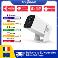 ThundeaL Mini Projector TD80W Full HD 1080P Android 4K WiFi Projector For Movies TD80 Smart TV Home Movie Theater Portable Beam