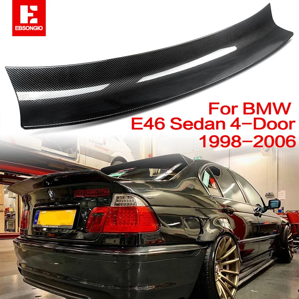 Bmw 3シリーズE46セダン4ドア1998-2006リアトランクリッドhighkick