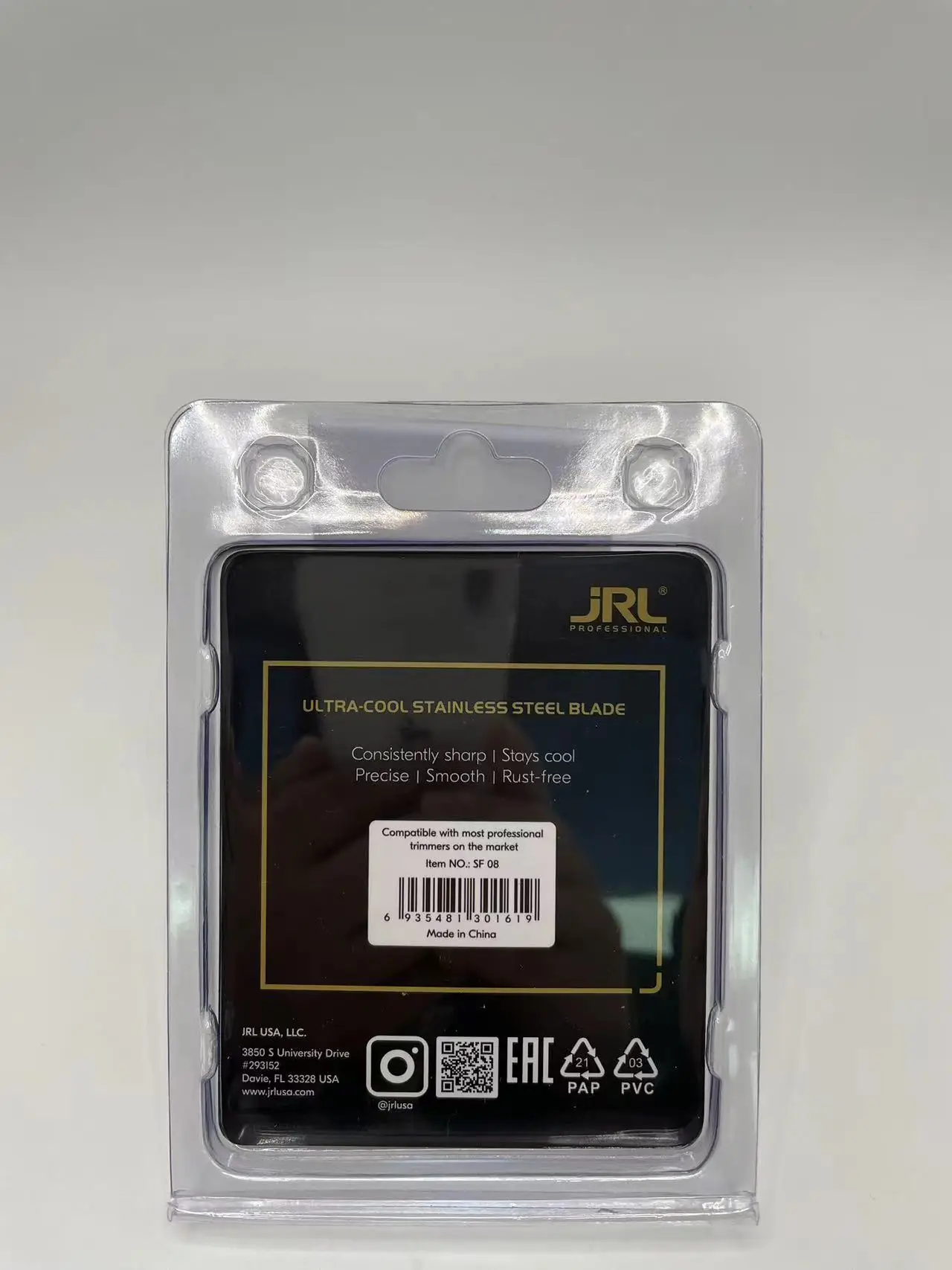 Original JRL2020C Professioneller Haarschneider Standard verblasst ultradünne Edelstahl-Keramikklinge 2020T Trimmer-Ladestation – Detail 19