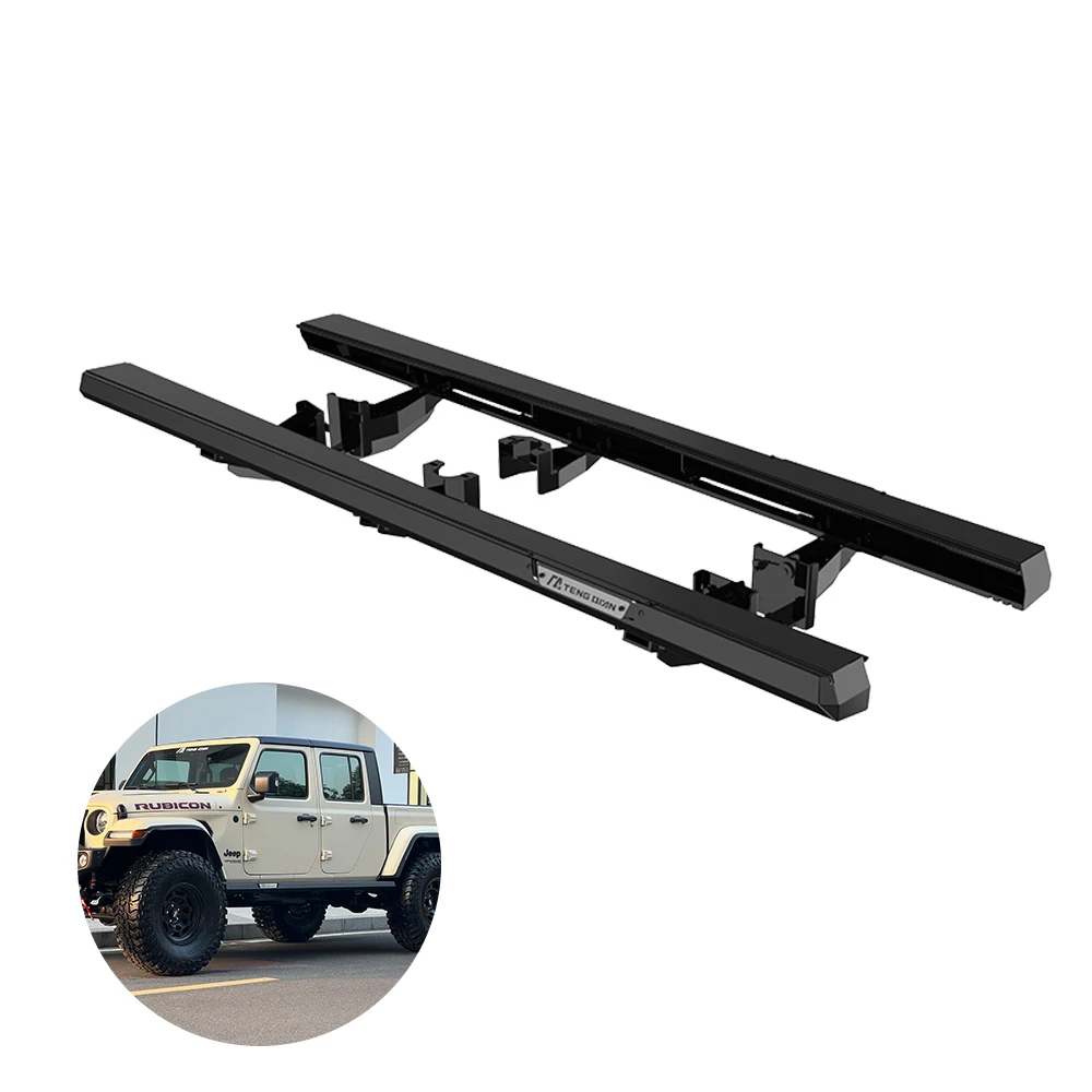 

4x4 Accessories Running Board LED Side Bar Side Step for Jeep Wrangler JL JK 08-22 with COB Light