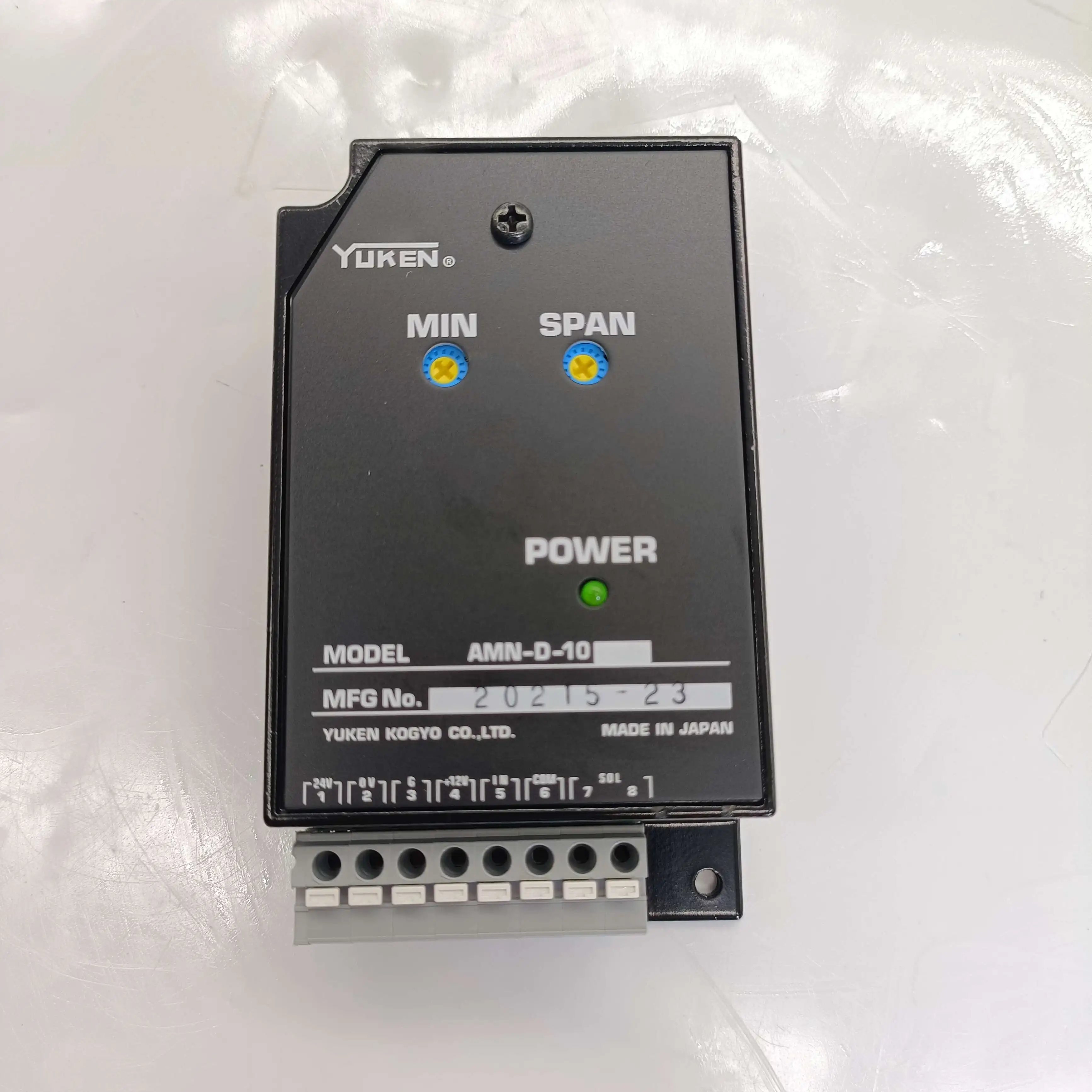 High Response Proportional Directional Control Valve Electro-hydraulic Power Amplifier Amplifier AMN-D-10