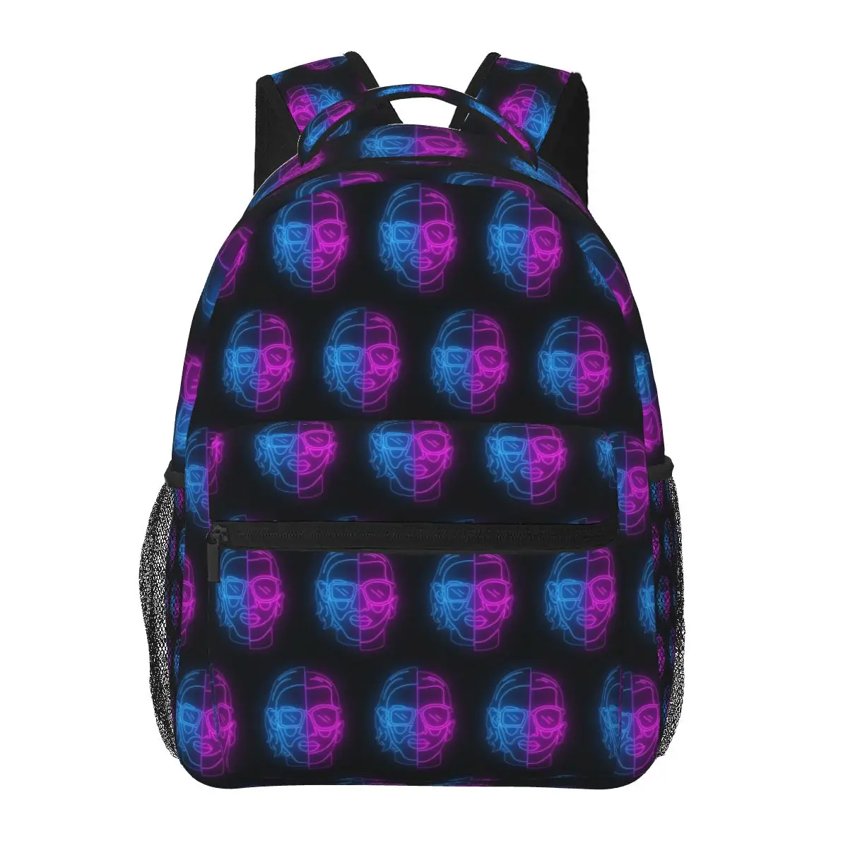 

Le Monde Chico PNL Album French Rap Singer Printed Student Backpack School Bag Daypack for Boys Girls Bookbag Shoulder Bags