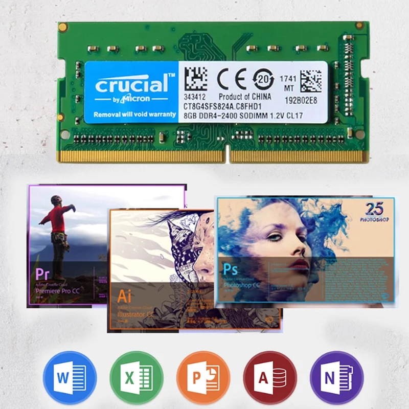 DDR4 SODIMM Laptop RAM 4GB 8GB 16GB 2133 2400 2666 3200MHz PC4‑19200 21300 25600 260PIN 1.2V Memory Module