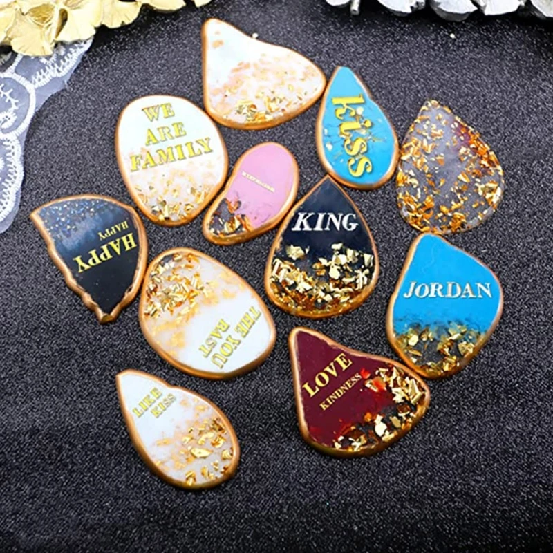 Y166 Glitter Letter Stickers Grad Handicraft Art Glitter Self-Adhesive