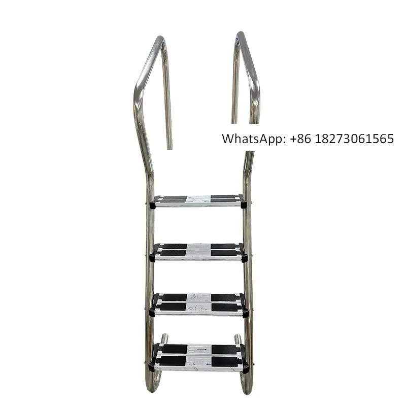 Escalera para piscina 3 peldaños 4 peldaños Equipo para piscina