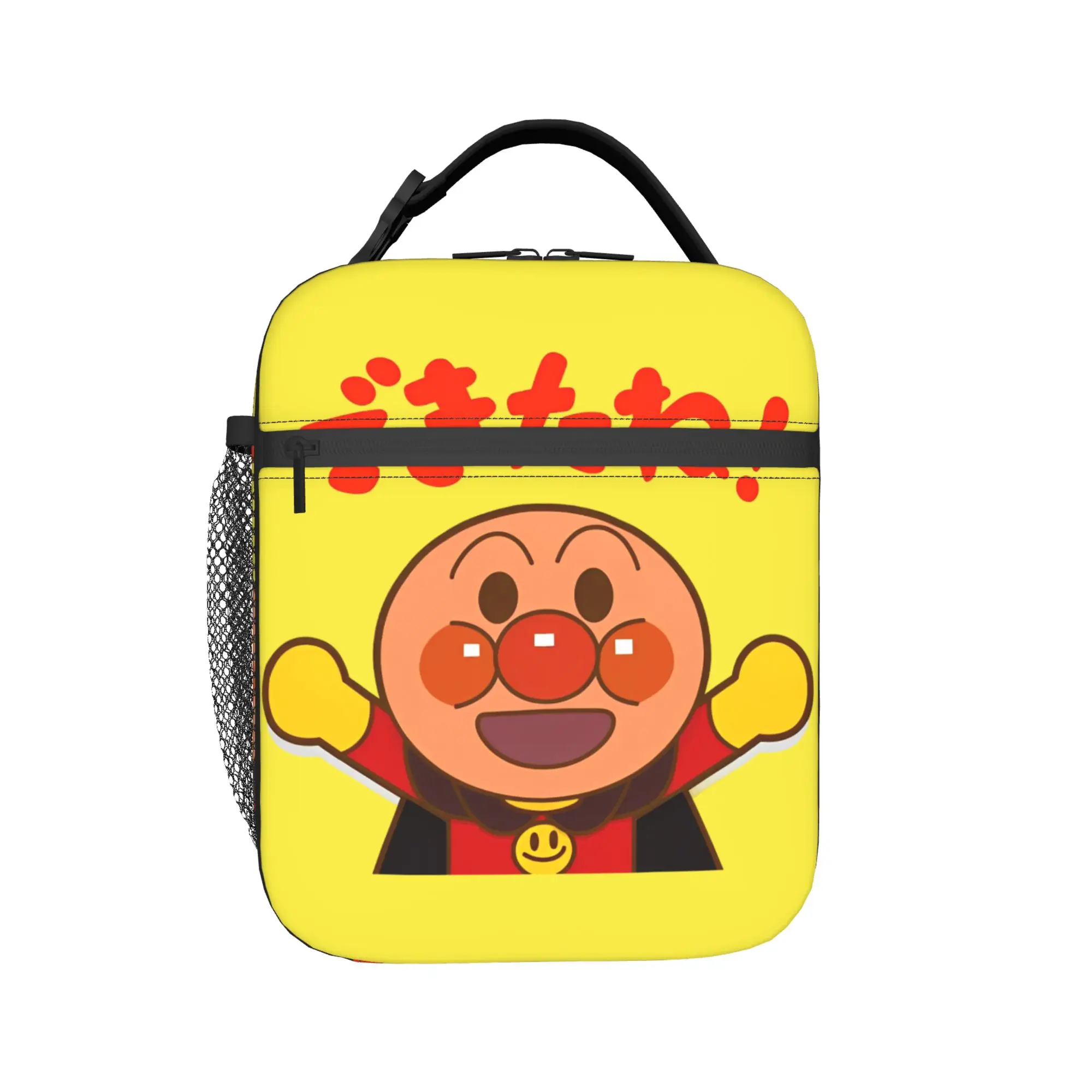 

Термосумки для обедов A-Anpanmans, многоразовые, с милым мультяшным дизайном, вместительные контейнеры для еды, сумки-тоут, ланч-боксы, бенто-пакеты