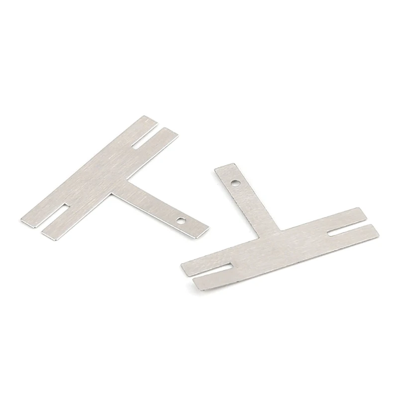 0.15*20*4 100 Pcs/Lot for T Type Nickel Plated Steel Strap Strip Sheets for Battery Pack Spot Welding Spot Welder Equipm