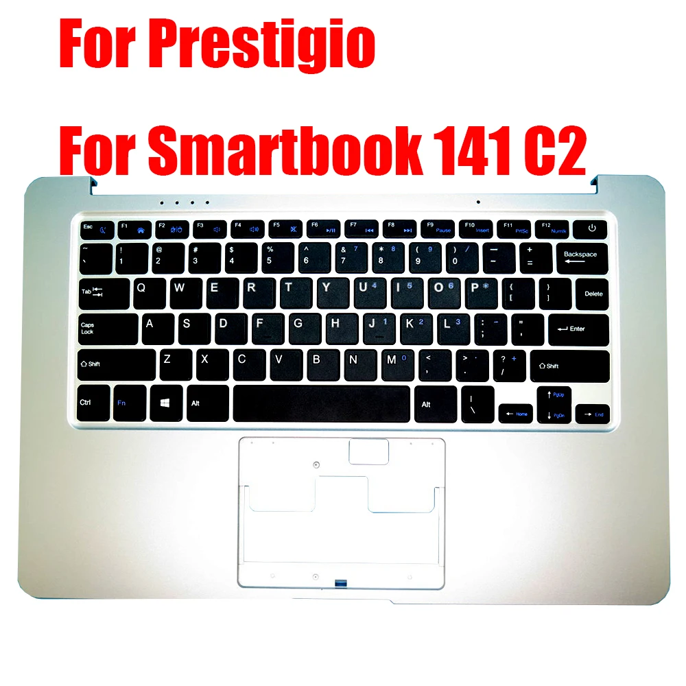 

English US Laptop Palmrest For Prestigio For Smartbook 141 C2 PSB141C02 PSB141C02ZFH-BK PSB141C02CFH_BK_CIS PSB141C02ZFH_BB_CIS
