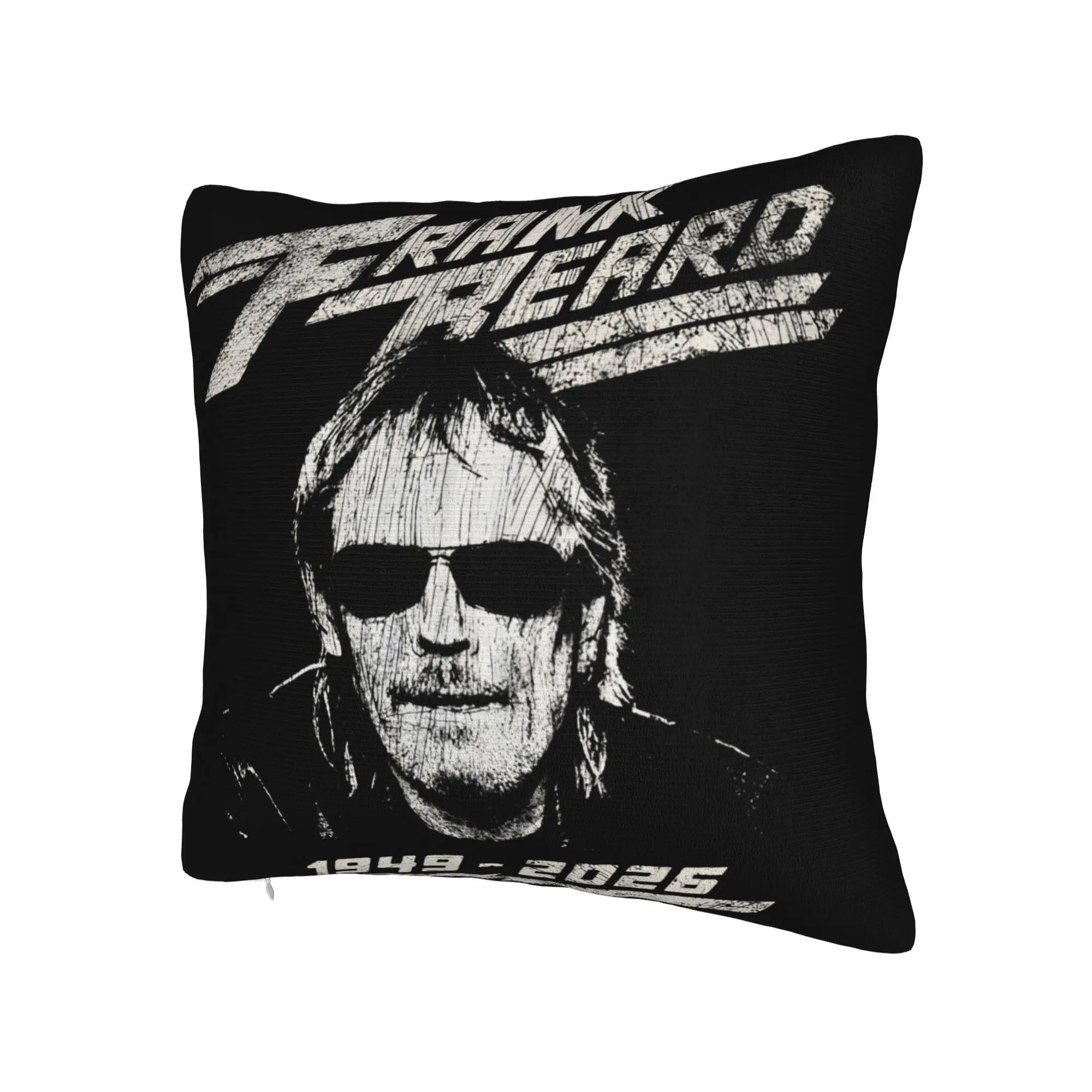Decorative Pillowcases RIP Frank Beard Merchandise Seat  Pillow Case Cover Zippered Multiple Sizes