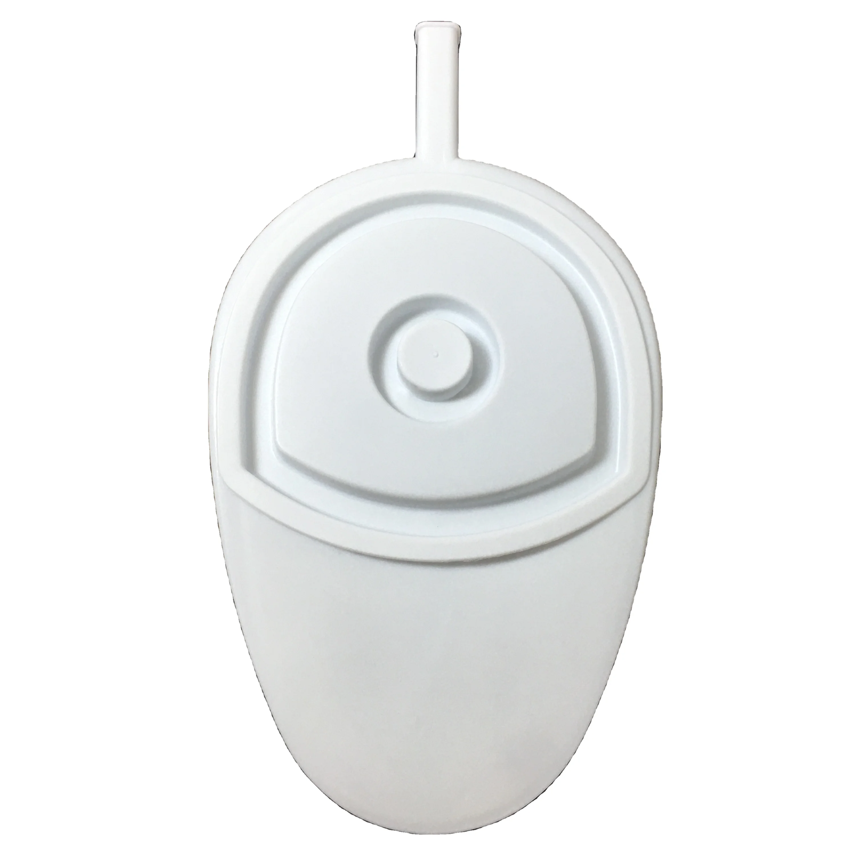 Hospital Use Disposable Plastic PP Material Medical Consumables Male & Female Elderly Patient Home Bed Pan with Lid