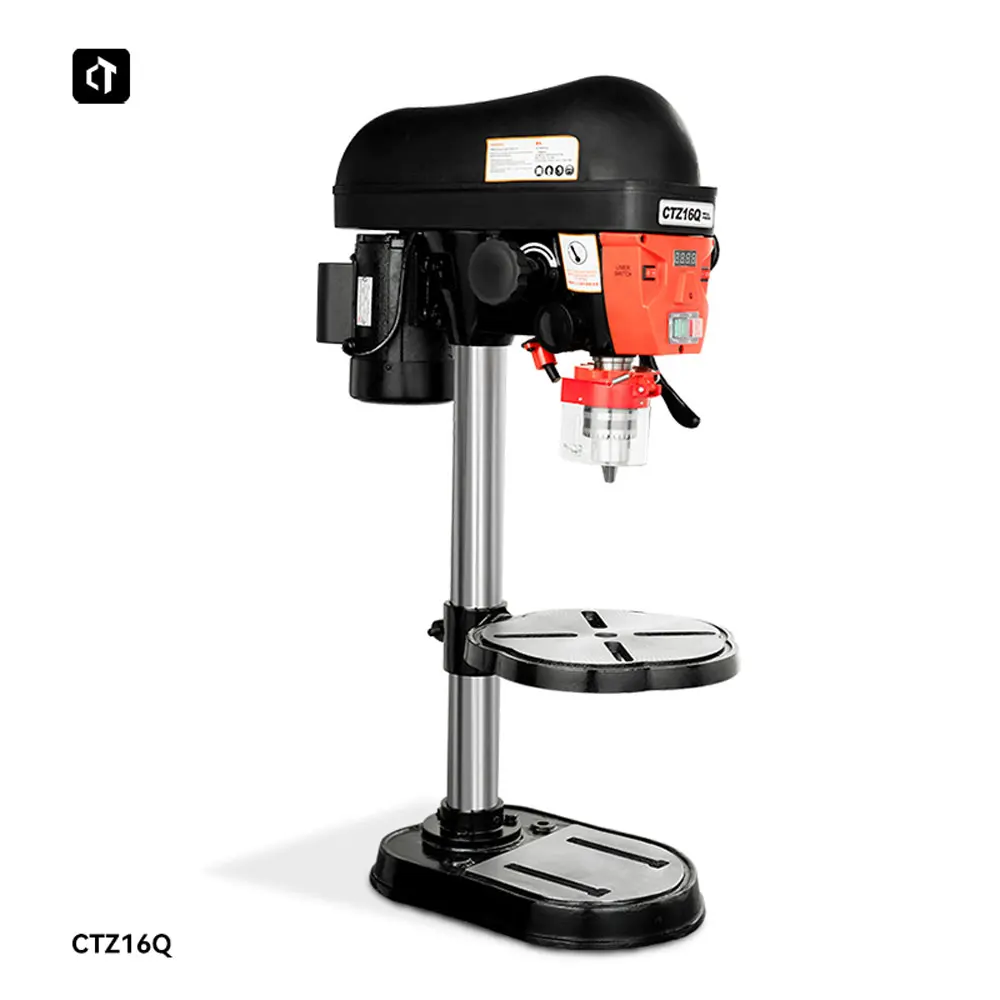 16mm 220V CTZ16Q Small Bench Drill Laser Mini Bench Drilling machine Household Mini Drilling Machine 2025 NEW