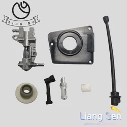 Oil pump worm gear kit suitable for Chinese chainsaws 4500 5800 45CC 52CC 58CC oil pump cover oil pipe and other accessories