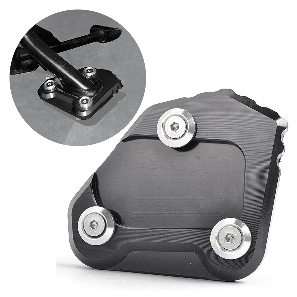 Side Stand Enlarge Plate Kickstand Support For BMW F750GS F850GS F900GS ADV F 750 850 900 GS Adventure ONLY FOR LOWERING VERSION