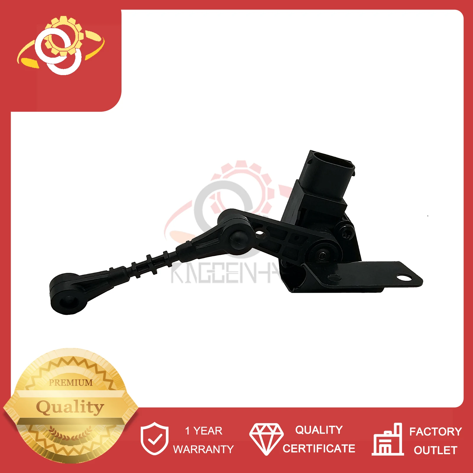 LR024218 Air Suspension Body Height Level Sensor Compatible With Land Rover Evoque L538 Discovery Sport 2012-2018