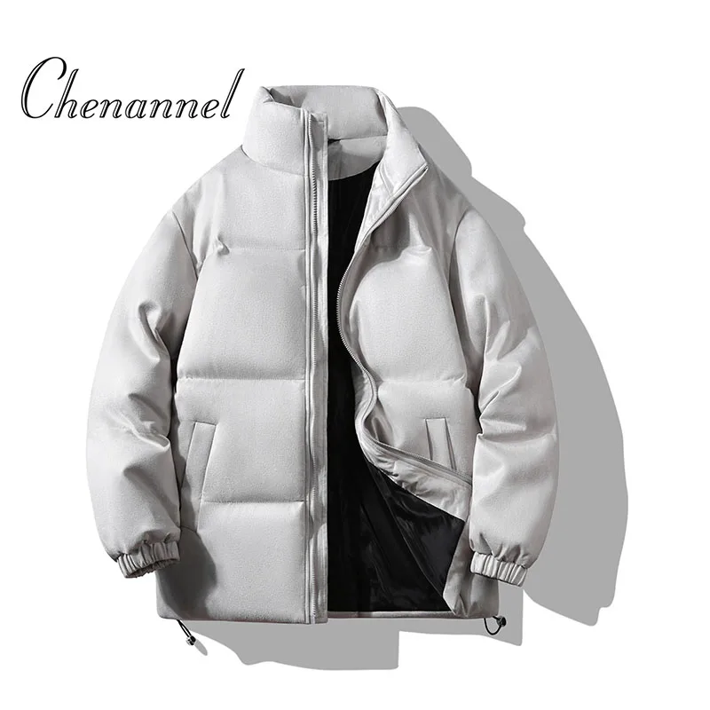 

Couple's Thickened Cotton Jacket Bread Style Stand Collar Men's Winter Coat Trendy Adolescent Dopaamine Cotton Clothing