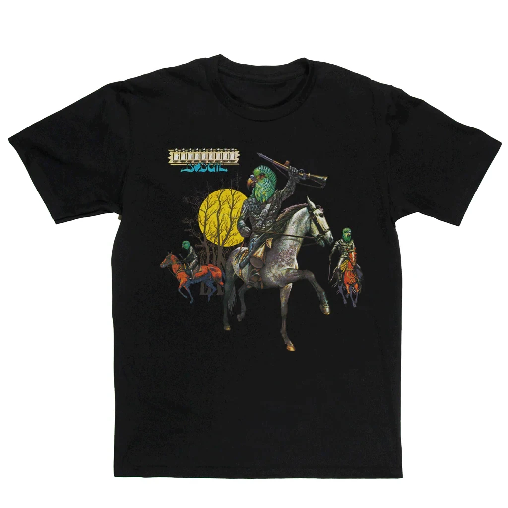 

Budgie Bandolier Clothing Peripheral Pattern Printing Summer Luxury Brand Cotton Men's and Women's T-Shirts Short Sleeves